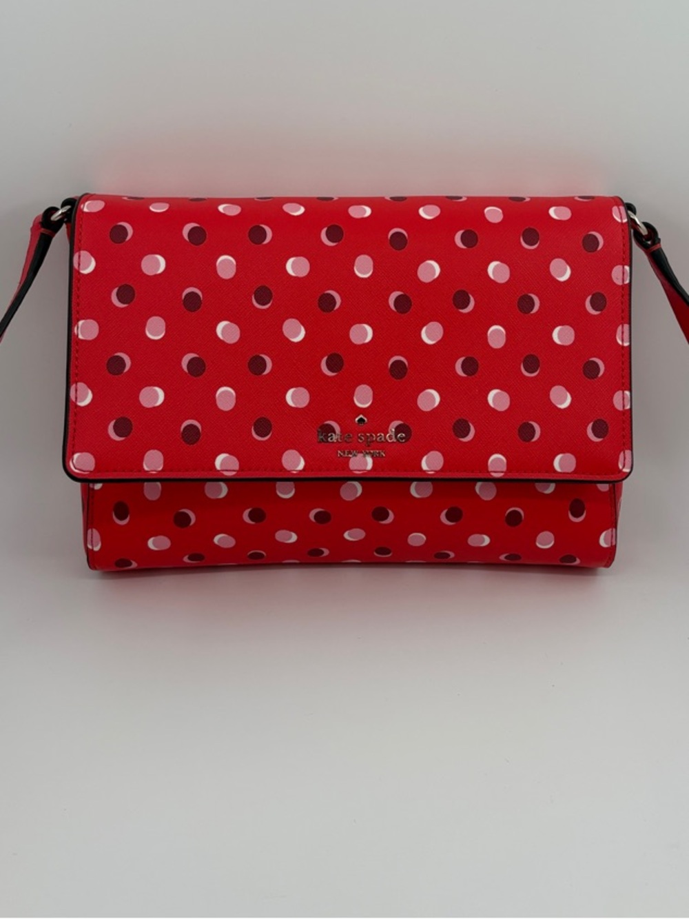 kate spade Red Polka Dot Crossbody Bag